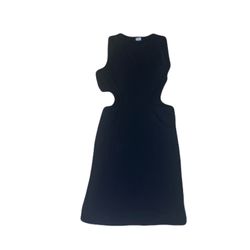 Black Dress Open Size Dress