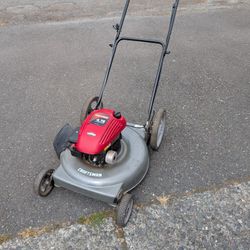 Craftsman High Wheel Side Discharge Lawn Mower Lawn Mower
