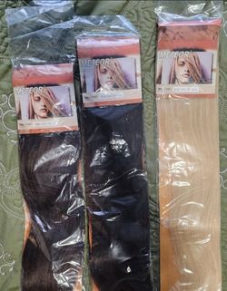 3 packs 28 inch Real hair