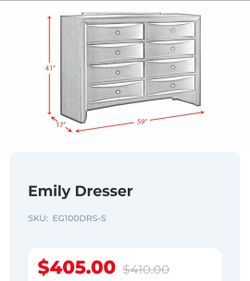 Black dresser