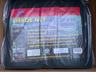 20x20 Mesh Shade Tarp