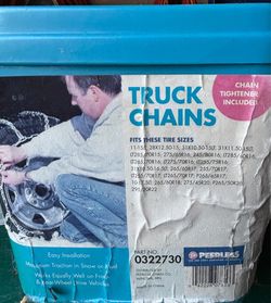 Snow Chains for Trucks and SUVs (Peerless #0322730)