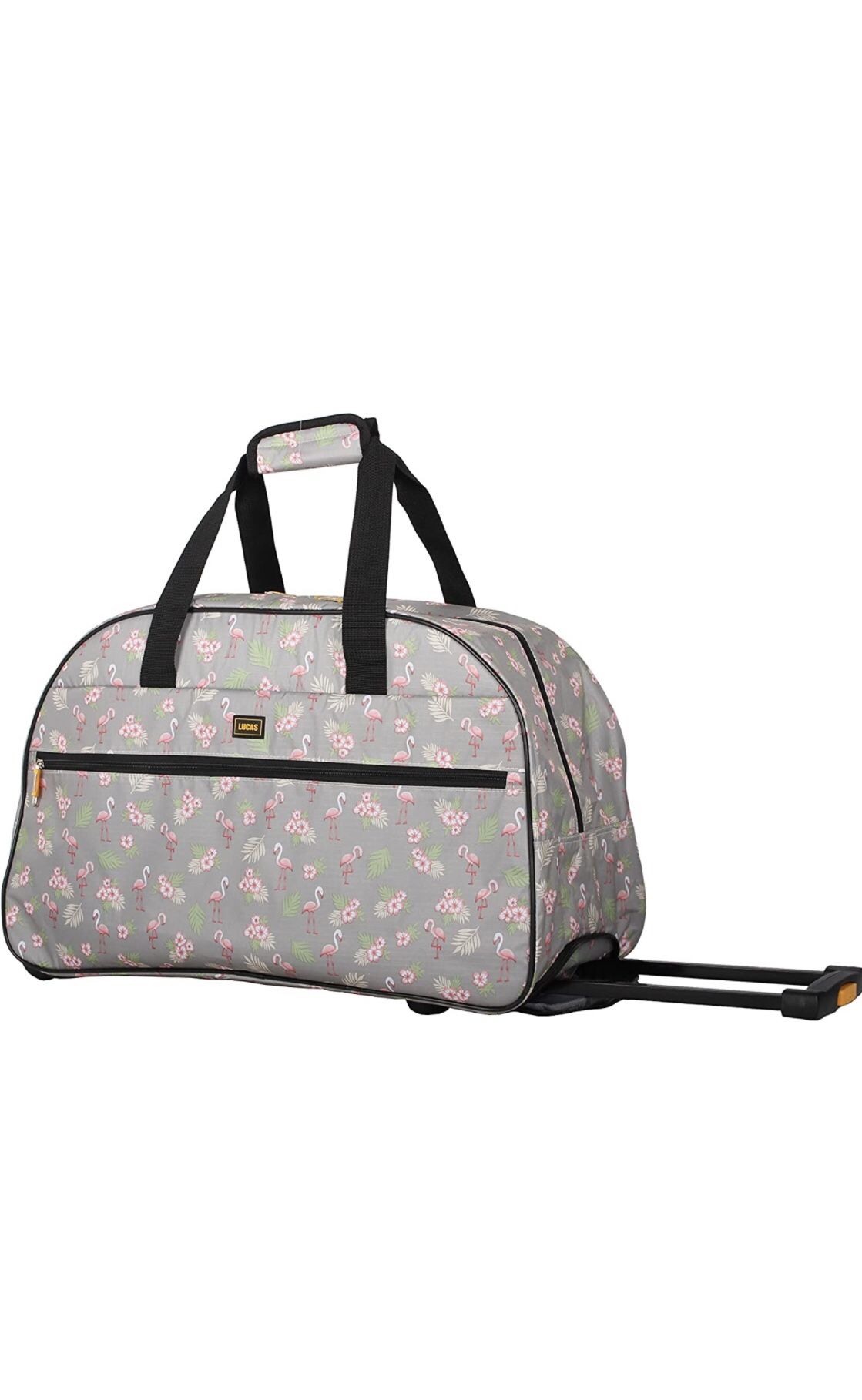 LUCAS 22” Carry On Duffle With Wheels & Handle