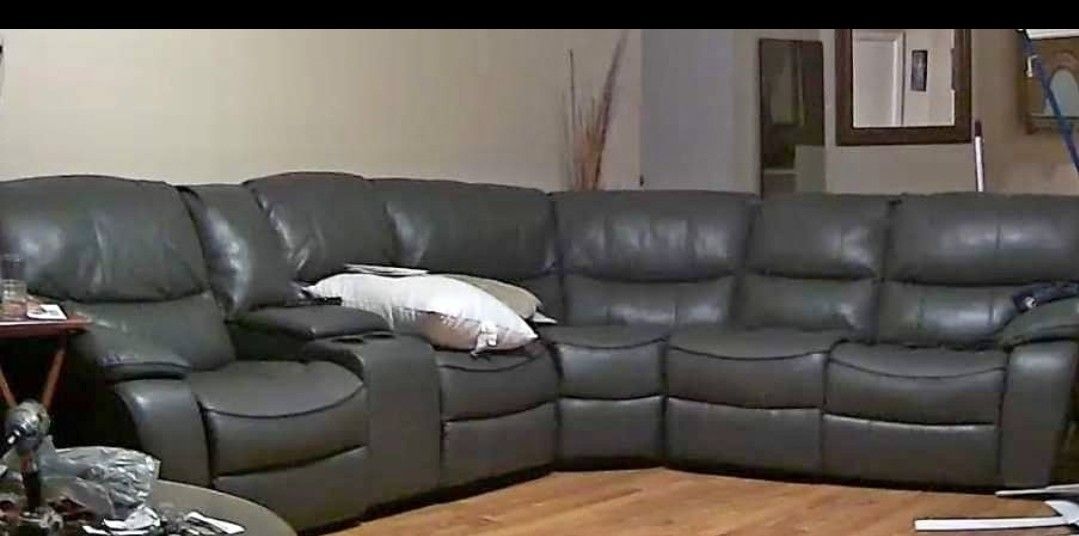 Beautiful Grey Sectional