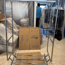 Industrial clothes racks