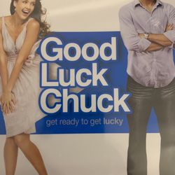 GOOD LUCK CHUCK Widescreen Edition (DVD-2007) NEW! Jessica Alba!