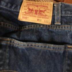 Levi’s. 505’s