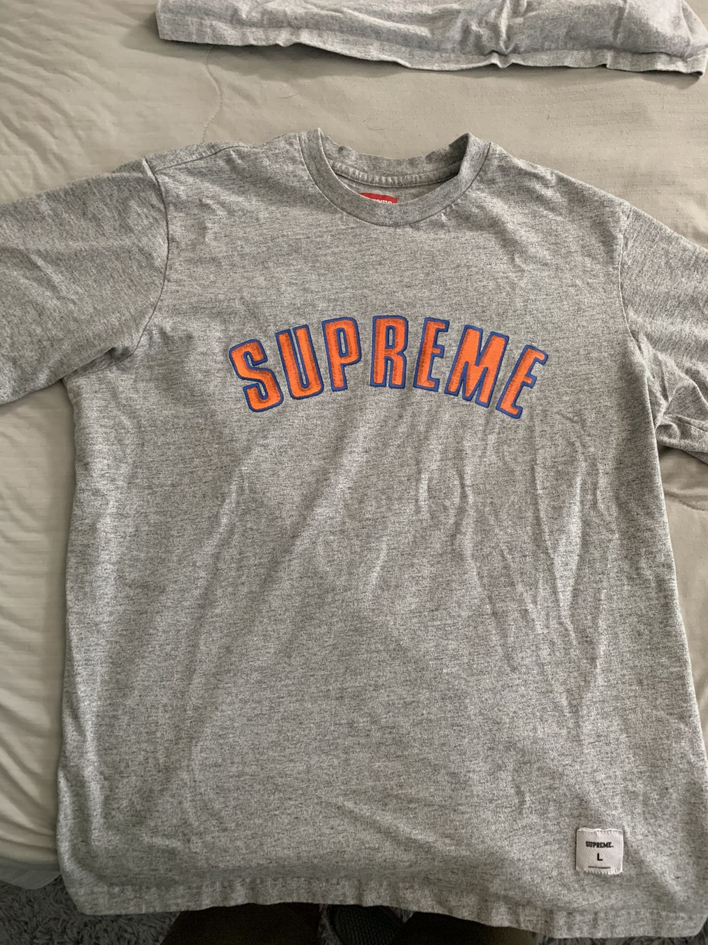 SUPREME Printed arc S/S 100% authentic (L)