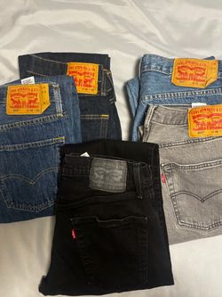 Levi's 501 Jeans Bundle – 5 Pairs