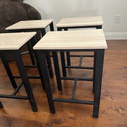 Stool  set of 4  Dining Room Set