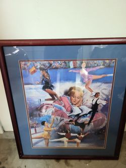 1990s  Clement Micarelli framed print