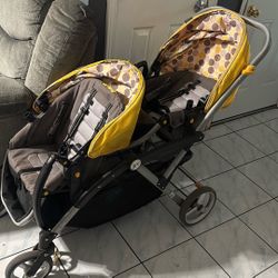 CONTOURS DOUBLE STROLLER 