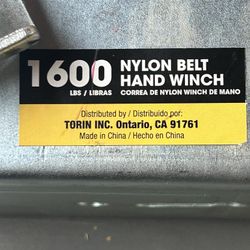 Winch 1600 Lbs 
