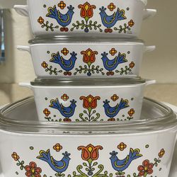 Vintage Casserole Set