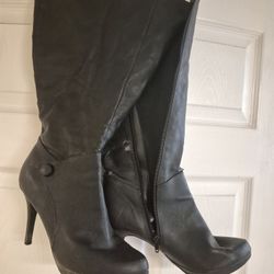 Womans High Heel Boots- Size 10