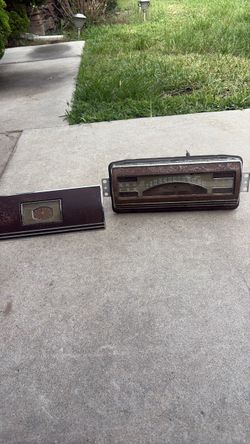 1939 Buick gauge cluster and glove box door