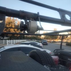 Steel lumber rack for full size truck