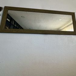 Wood Mirror 