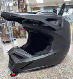 V1-HFM9 Full Face MTB/BMX Helmet - Size Small (55-56cm) - Matte Black