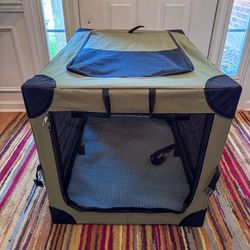 NEW Portable 36" Soft 4-Door Foldable Dog Crate - Light Pet Travel Kennel, Carrier, Playpen