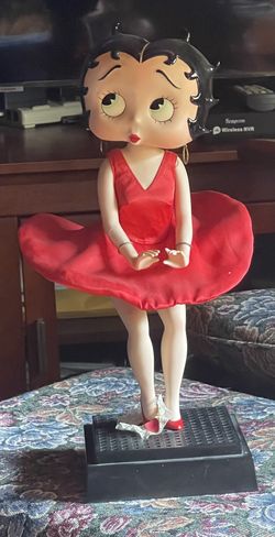 Betty Boop Porcelain Antique Vintage Doll