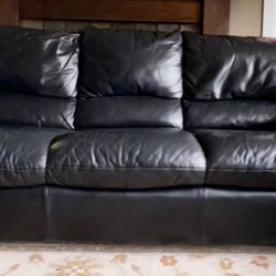 Leather Sofa 