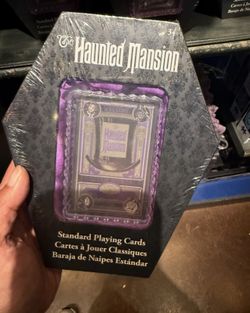 Haunted mansion Playing Cards new In Box Unopened 