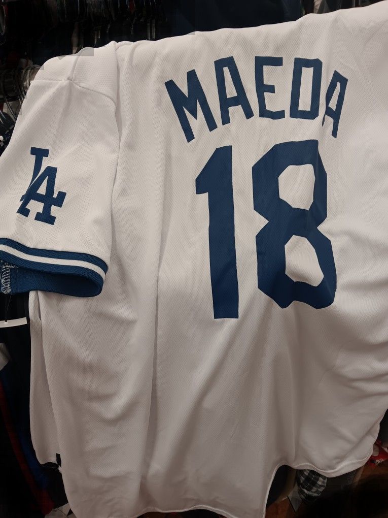 Los Angeles Dodgers Kenta Maeda SGA Jersey Shirt Japan XL Rare MLB Fan shop