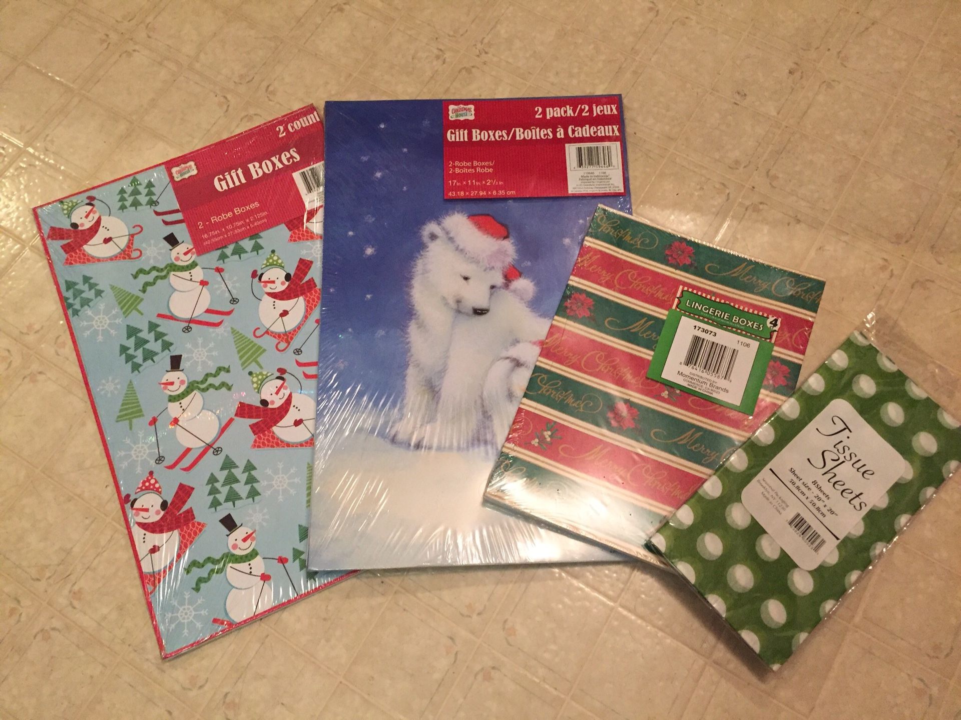 New gift boxes