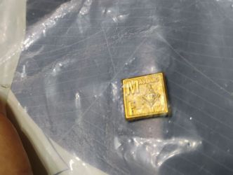 Masonic 24k Gp Pin New In Package