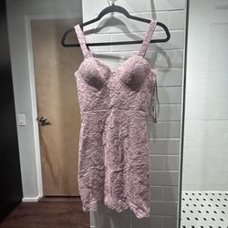 Pink Mini Dress  