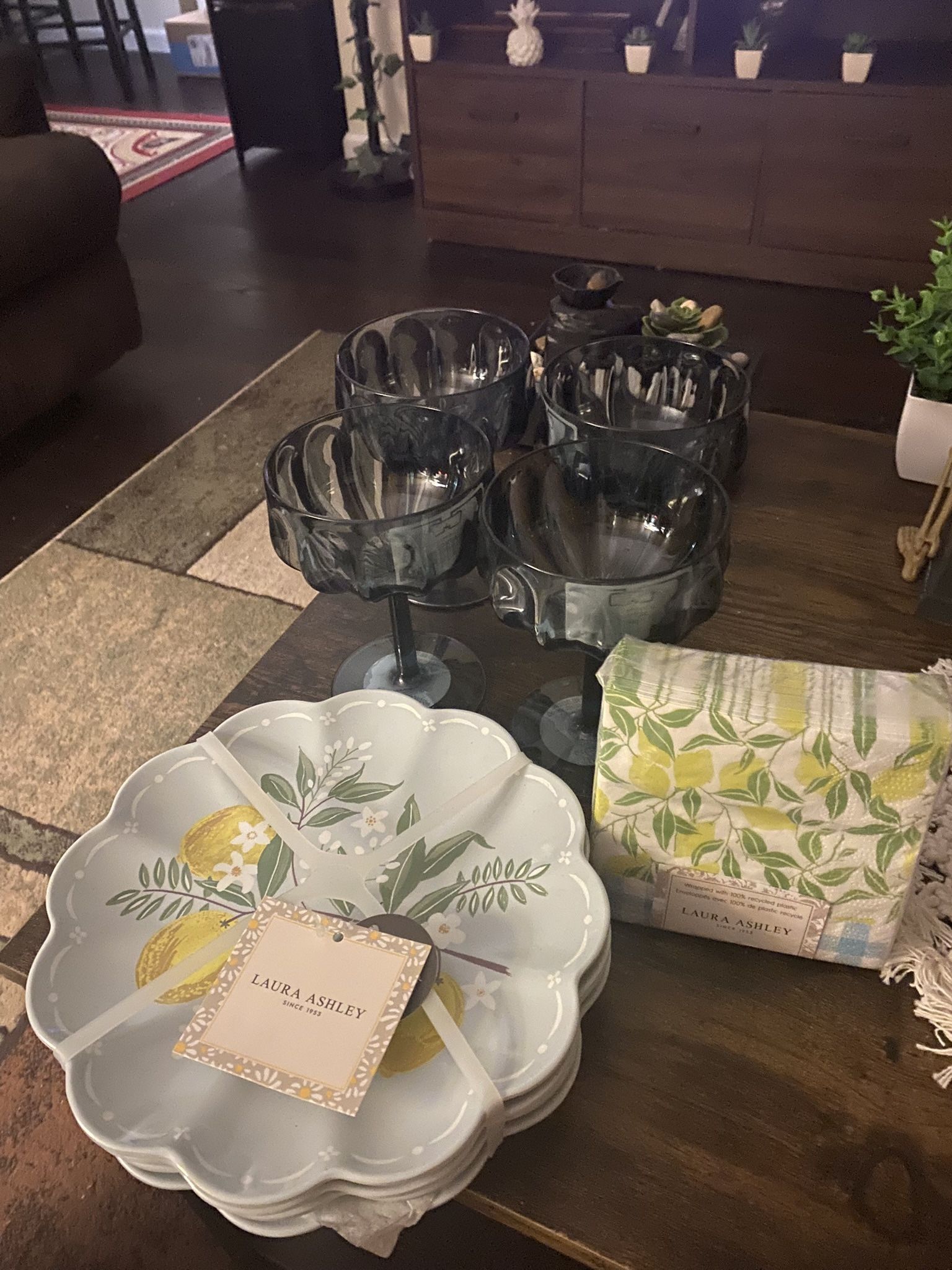 laura ashley dessert set