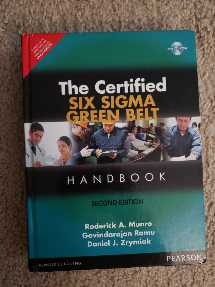 The Certified Six Sigma Green Belt Handbook - Roderick Munro (2016, Hardcover)