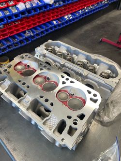 Chevy 4.3L LV3 reman cylinder heads