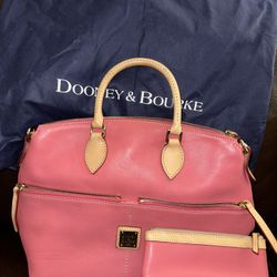 Pink Purse With Pouch