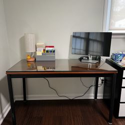 Desk - Glass Table Top