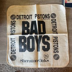 Original Detroit Pistons 1989 Flag