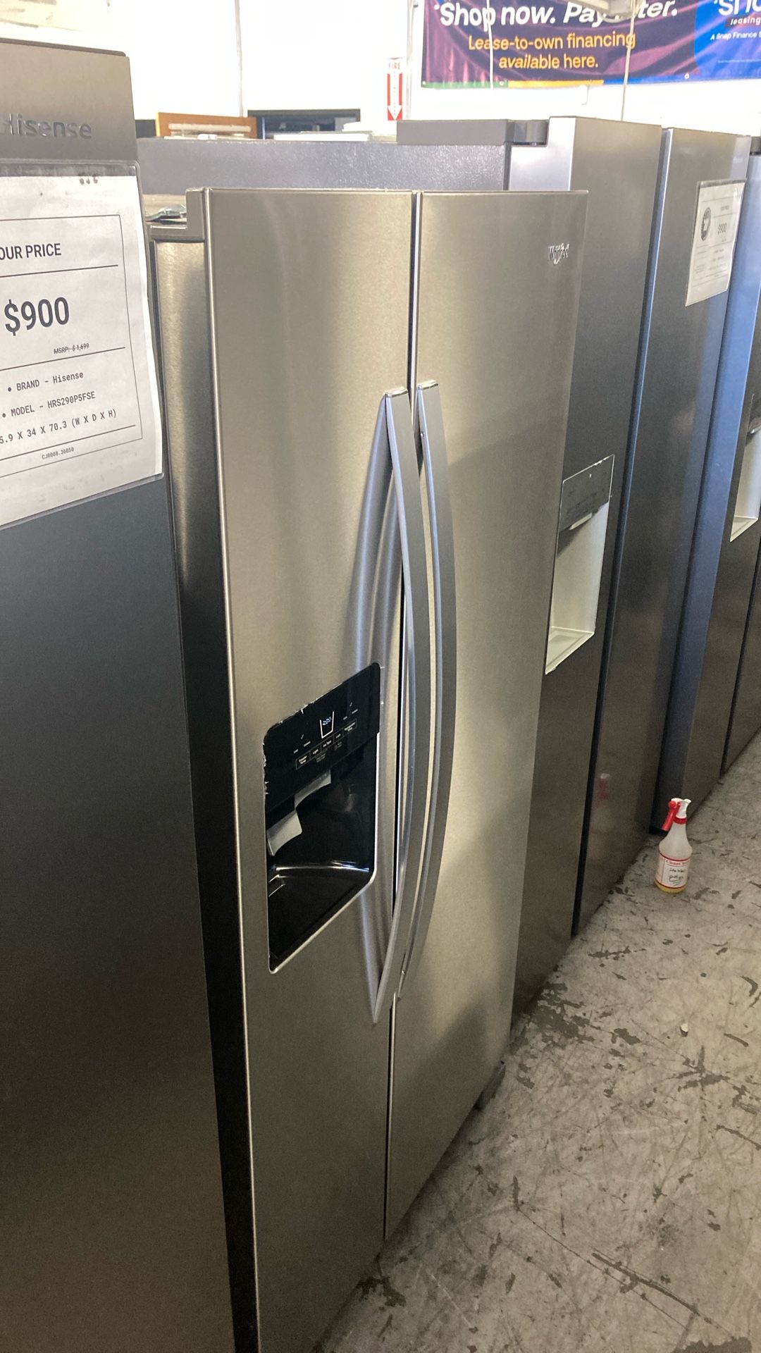 Side By Side Refrigerator