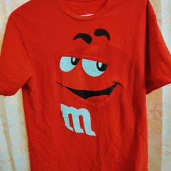 "Red" M&M Shirt Y2K 2000s