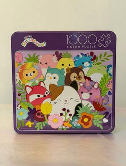 New Squishmallows Jigzaw Puzzle  1,000 pieces  New in box  See photos for condition.  Thank you.