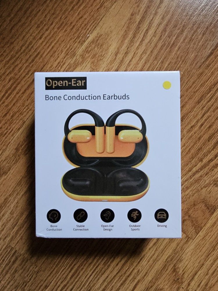 Bone Conduction Headphone Wireless Bluetooth 5.4, 0.8g Pillow Sleep Earbuds with HD Mic/Touch Control/Clear Calls,