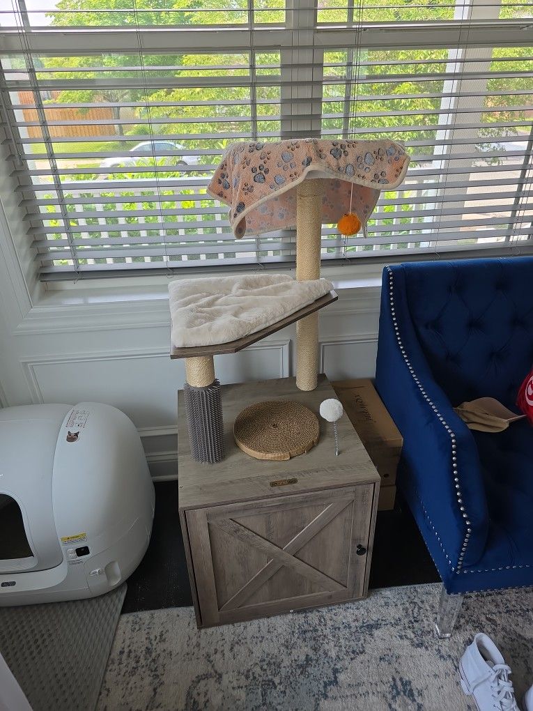 Cat Tree With Storage