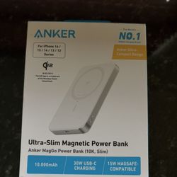 Anker MagGo Power Bank, Ultra Slim 10000mAh
