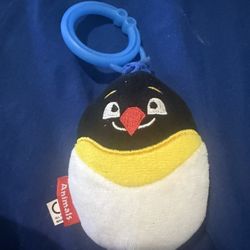 Vibrating Clip Ernie the Penguin Plush Toy Emirates Fly with Me Animals