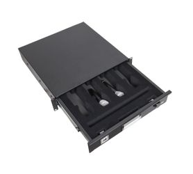 ProX T-2RD-18-WMF 2U Rack Space for 4 MICs w/ Foam & Rack Mount Drawer