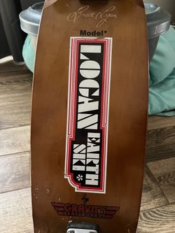 Vintage Bruce Logan Earth Ski By Gravity Skateboards for Sale in