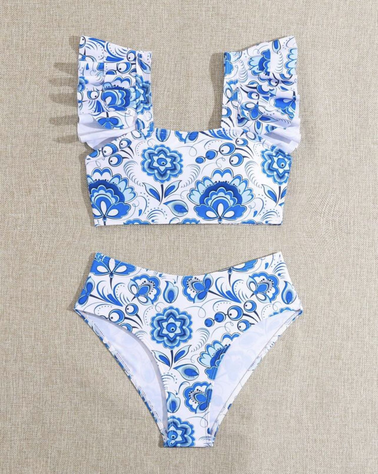 Girls Swimsuit Set For 10 Years Old 