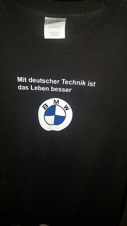 BMW tshirt medium