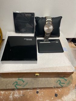 Rado Wrist Watch , Gently Worn, Silver and Gold Tone , Men’s or Woman’s