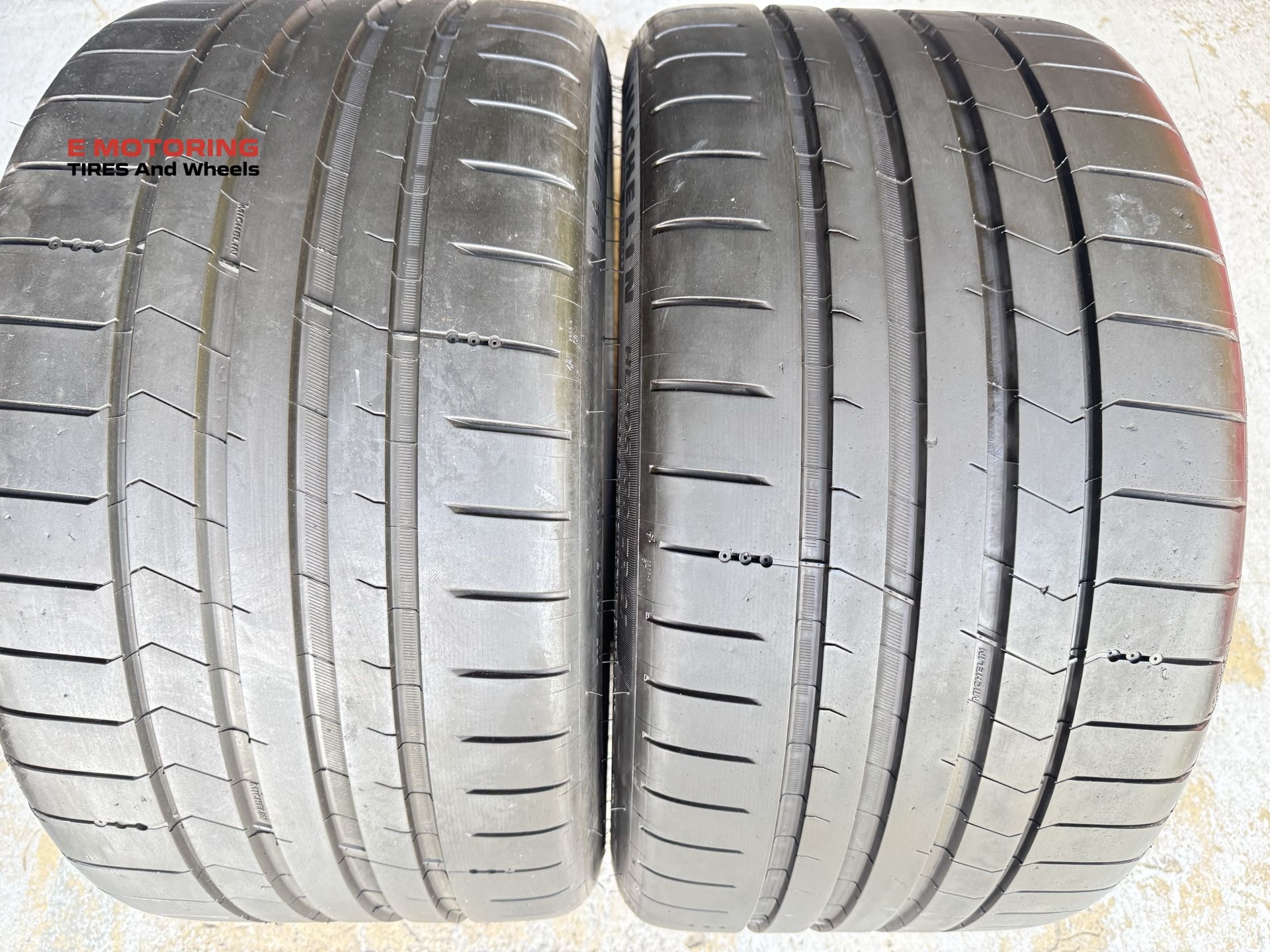 Two Premium Tires 295/30/20 Michelin Pilot Sport 5 S With 80-90% Left Amazing Pair